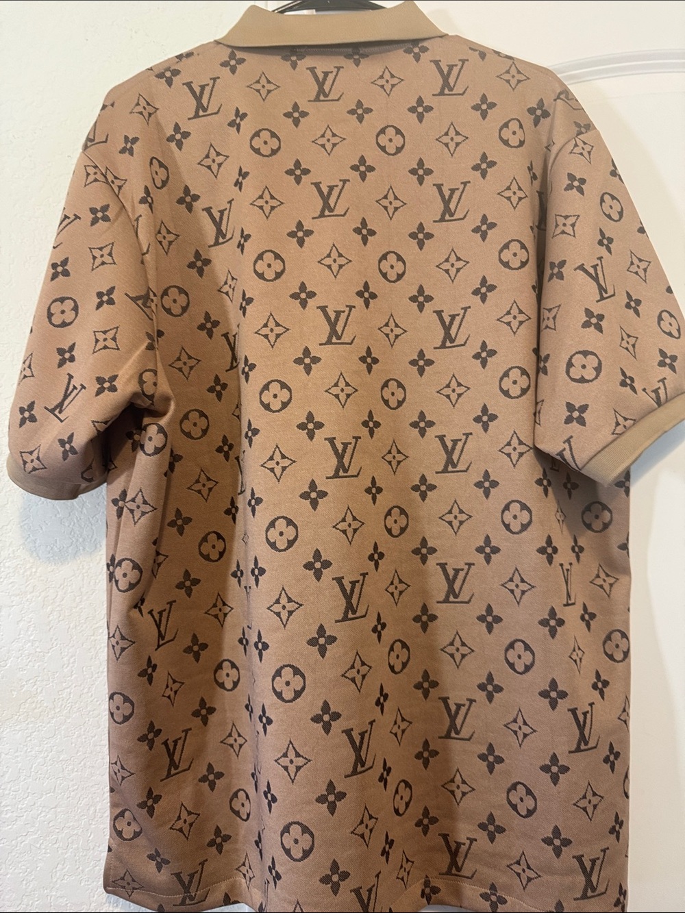 Louis Vuitton Tan and Dark Brown Monogram Polo - Picture 2 of 5